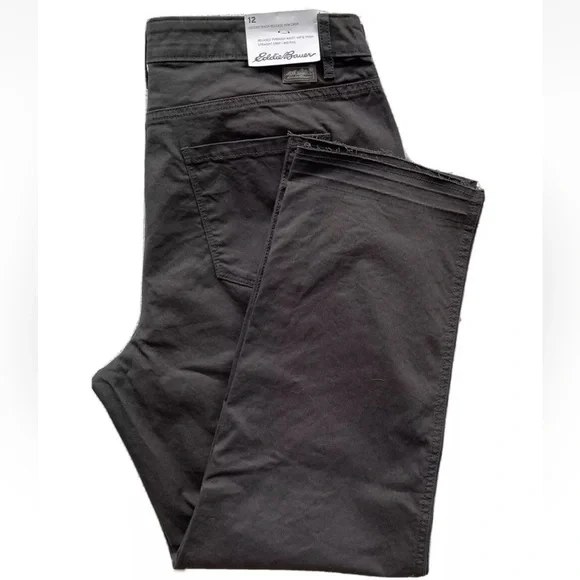 Eddie Bauer Women's Legend Wash Release Hem Crop Size: 12 - Picture 2 of 8